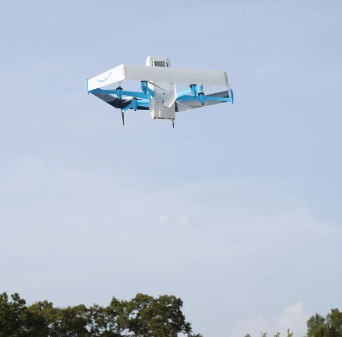 drone di amazon per consegne